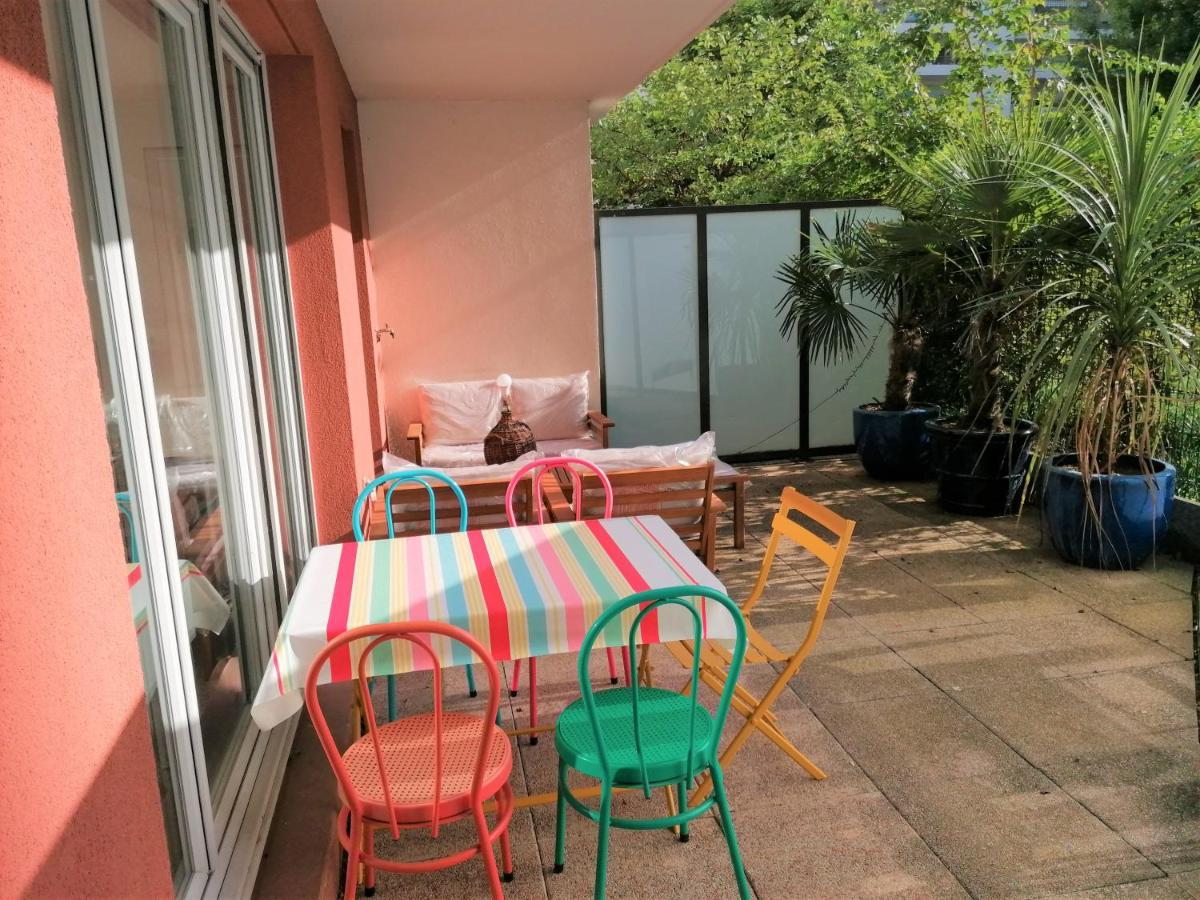 Apartament 52M2,Terrace&Garage,Near Part Dieu Station,Lyon Congress Center,Parc Teted'Or Villeurbanne Zewnętrze zdjęcie